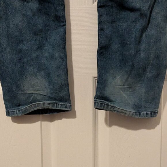 Brooklyn Laundry American Collection distressed straight leg jeans size 38 x 32 - Picture 8 of 11